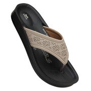 lightweight slippers for women black textured strap Winheels