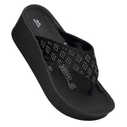 stylish slippers for women black wedge Winheels Premium Slippers