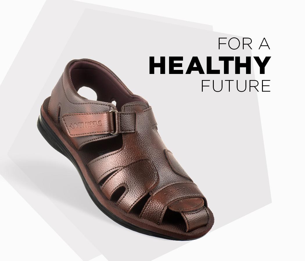 mcr chappals for heel pain for gents